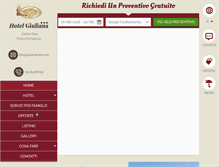 Tablet Screenshot of giulianahotel.com